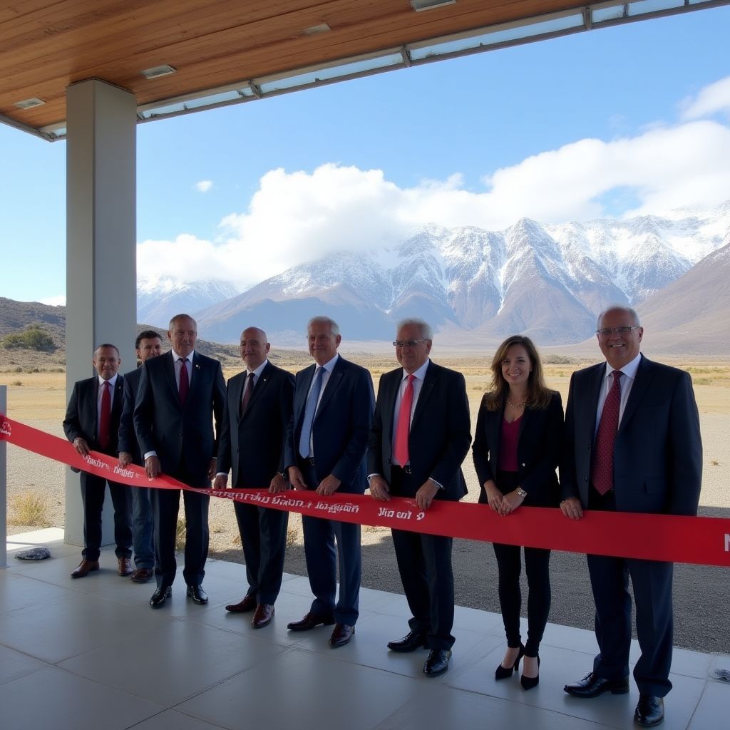 Inauguración de proyecto en Patagonia