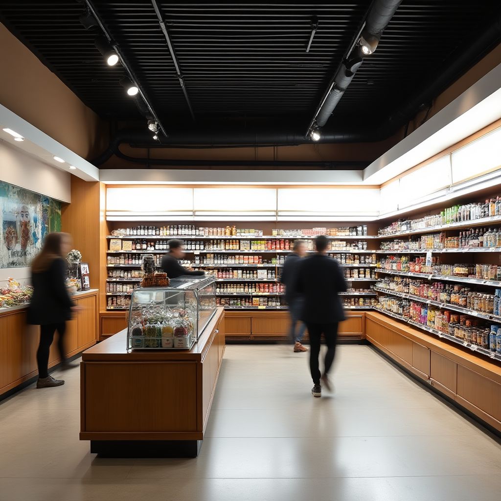 Tienda de conveniencia moderna